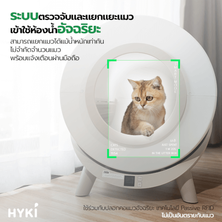 ห้องน้ำแมวอัตโนมัติ NOTTY_2